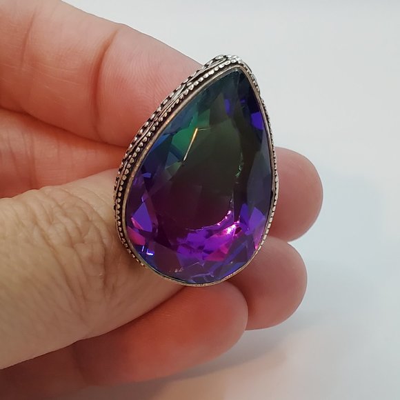 Handmade Jewelry - Ametrine Ring - 925 Stamped